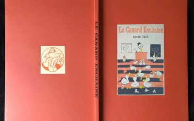 Année 1952 du Canard Enchaîné complète et brochée