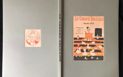 Année 1953 du Canard Enchaîné complète et brochée