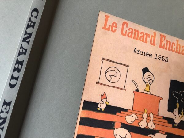 Année 1953 du Canard Enchaîné complète et brochée – Image 3