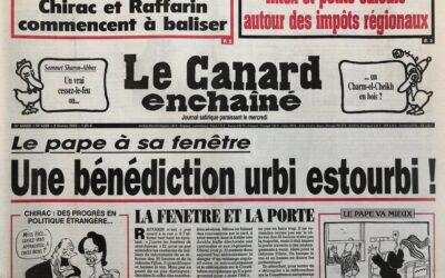 N° 4398 du Canard Enchaîné –  9 Février 2005