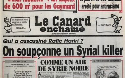 N° 4399 du Canard Enchaîné –  16 Février 2005