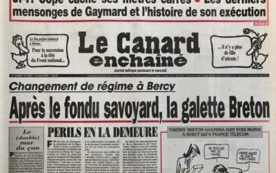 N° 4401 du Canard Enchaîné –  2 Mars 2005