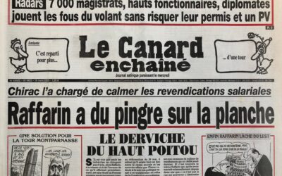 N° 4403 du Canard Enchaîné –  16 Mars 2005