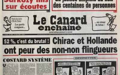 N° 4404 du Canard Enchaîné –  23 Mars 2005