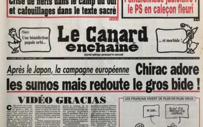 N° 4405 du Canard Enchaîné –  30 Mars 2005