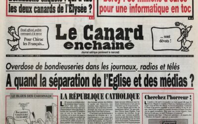 N° 4406 du Canard Enchaîné –  6 Avril 2005