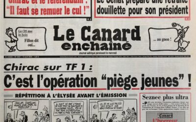 N° 4407 du Canard Enchaîné –  13 Avril 2005