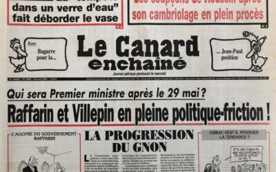 N° 4408 du Canard Enchaîné –  20 Avril 2005