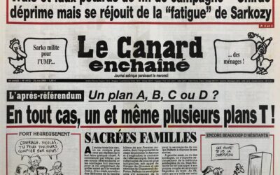 N° 4413 du Canard Enchaîné –  25 Mai 2005