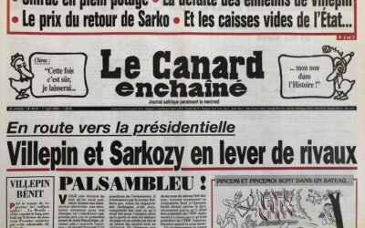 N° 4414 du Canard Enchaîné –  1er Juin 2005