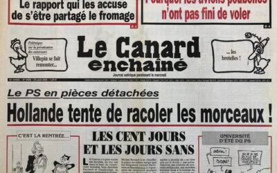 N° 4426 du Canard Enchaîné –  24 Août 2005