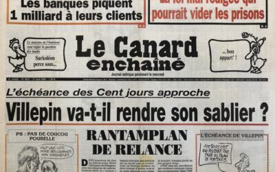 N° 4427 du Canard Enchaîné –  31 Août 2005