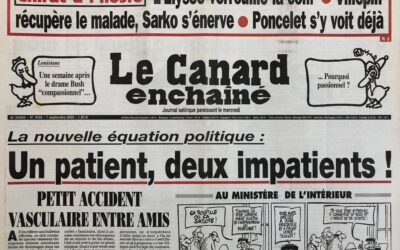 N° 4428 du Canard Enchaîné –  7 Septembre 2005