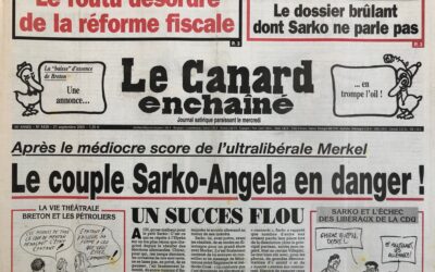 N° 4430 du Canard Enchaîné –  21 Septembre 2005