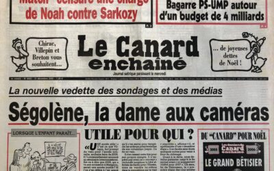 N° 4443 du Canard Enchaîné –  21 Décembre 2005