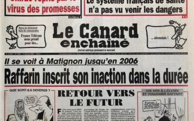 N° 4394 du Canard Enchaîné –  12 Janvier 2005
