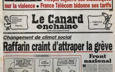 N° 4395 du Canard Enchaîné –  19 Janvier 2005