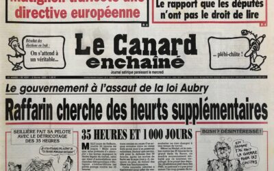 N° 4397 du Canard Enchaîné –  2 Février 2005