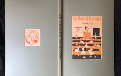 Année 1949 du Canard Enchaîné complète et brochée