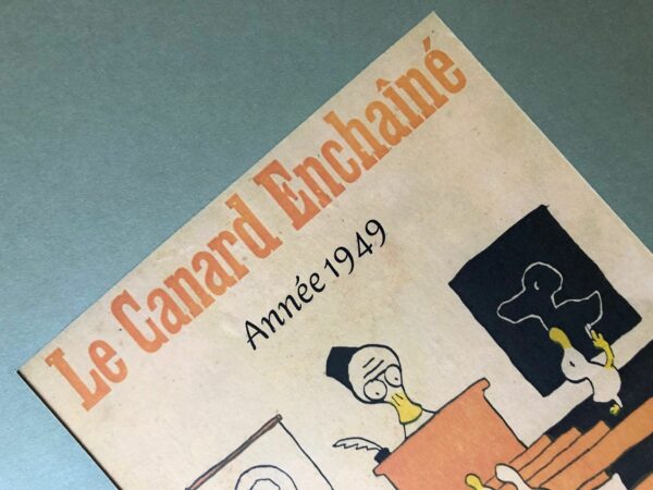 Année 1949 du Canard Enchaîné complète et brochée – Image 3