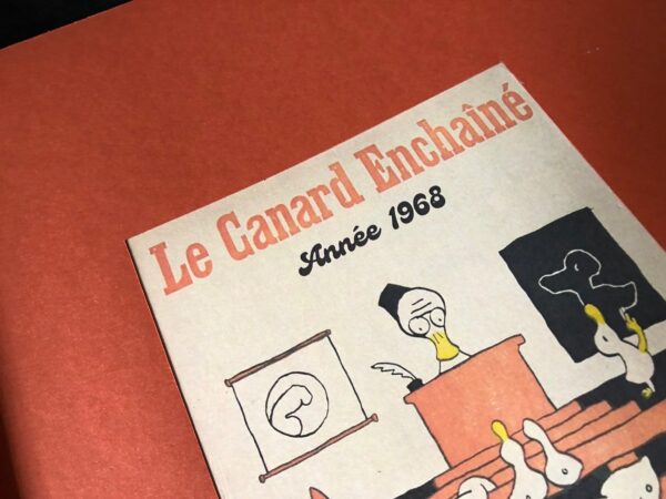 Année 1968 du Canard Enchaîné complète et brochée – Image 3
