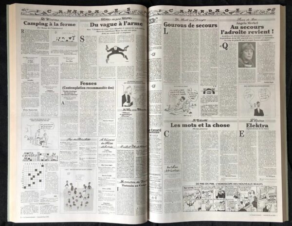 Année 2005 du Canard Enchaîné complète et brochée – Image 2