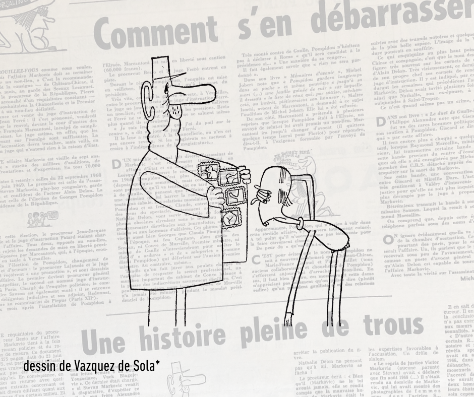 3 septembre 1975 : L’affaire Markovic – Comment s’en débarrasser