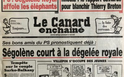 N° 4447 du Canard enchaîné –  18 janvier 2006