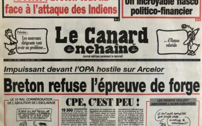 N° 4449 du Canard enchaîné – 1er février 2006