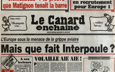 N° 4452 du Canard enchaîné – 22 février 2006