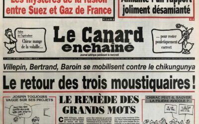 N° 4453 du Canard enchaîné – 1er mars 2006