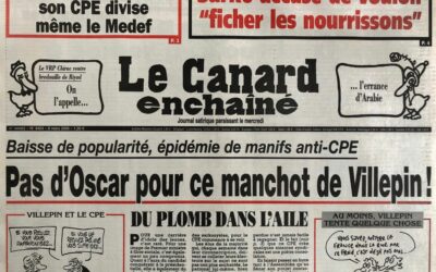 N° 4454 du Canard enchaîné – 8 mars 2006