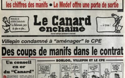 N° 4456 du Canard enchaîné – 22 mars 2006