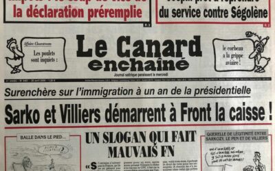 N° 4461 du Canard enchaîné – 26 avril 2006