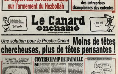 N° 4473 du Canard enchaîné – 19 juillet 2006