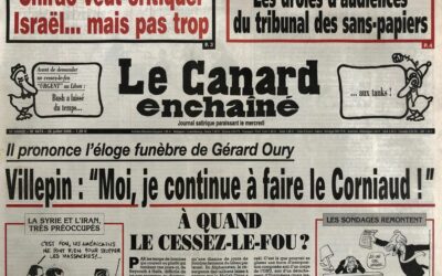 N° 4474 du Canard enchaîné – 26 juillet 2006