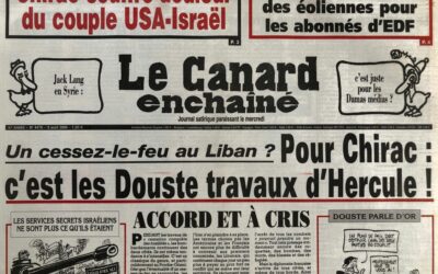 N° 4476 du Canard enchaîné – 9 août 2006
