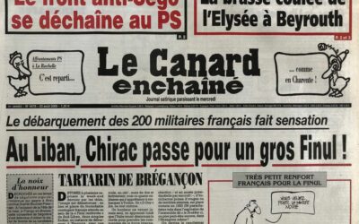 N° 4478 du Canard enchaîné – 23 août 2006