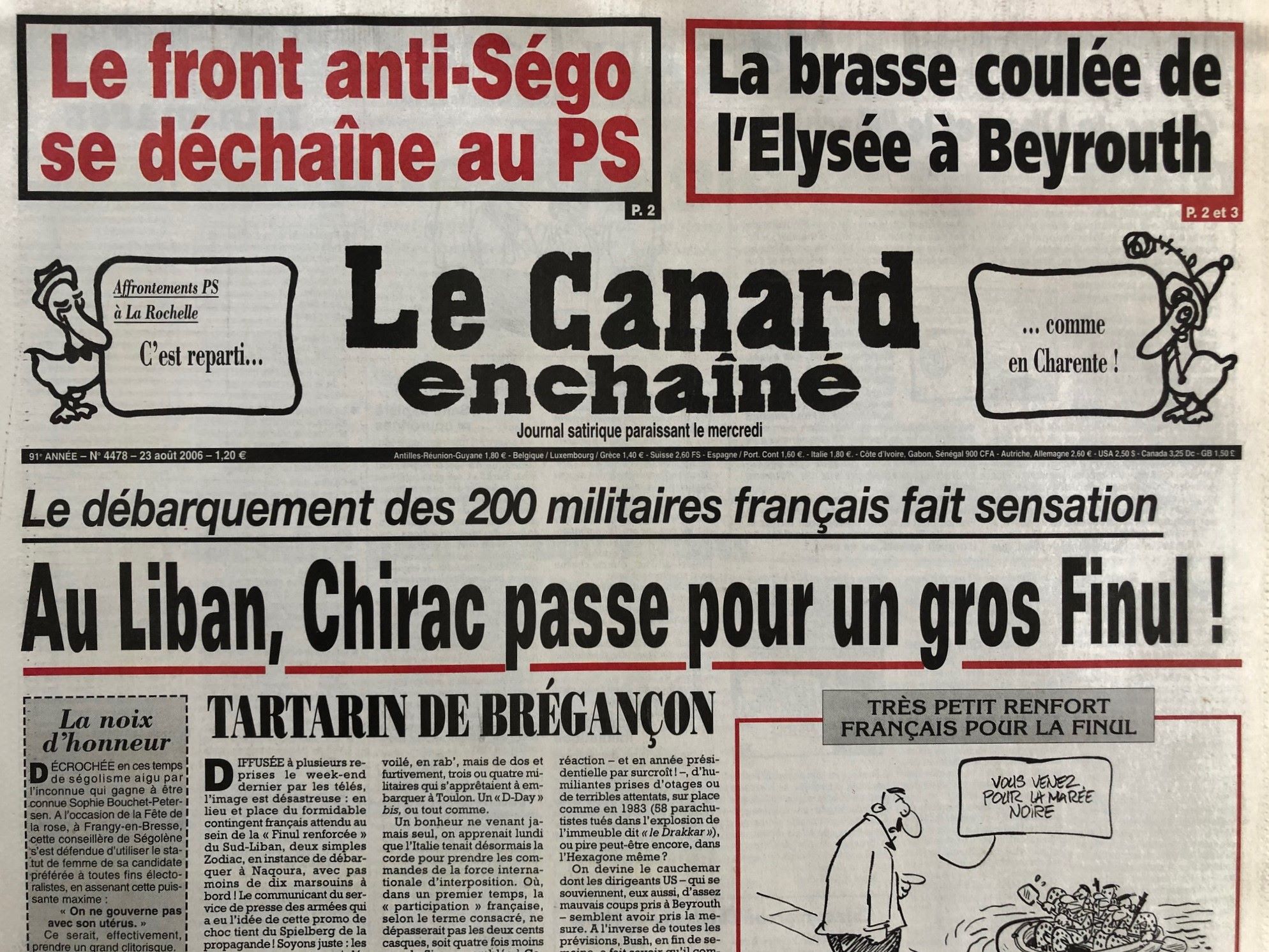 Couac ! | Acheter un Canard | Vente d'Anciens Journaux du Canard Enchaîné. Des Journaux Satiriques de Collection, Historiques & Authentiques de 1916 à 2005 ! | 4478