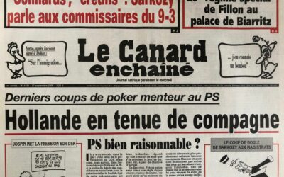 N° 4483 du Canard enchaîné – 27 septembre 2006