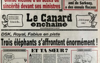 N° 4484 du Canard enchaîné – 4 octobre 2006
