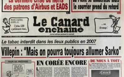 N° 4485 du Canard enchaîné – 11 octobre 2006
