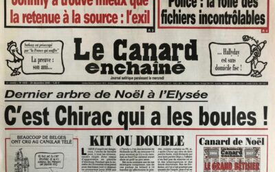 N° 4495 du Canard enchaîné – 20 décembre 2006