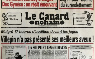 N° 4496 du Canard enchaîné – 27 décembre 2006