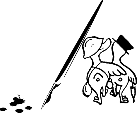 Couac ! | Les plumes et crayons du Canard | La plupart des très nombreuses collaborations occasionnelles ne sont pas répertoriées, notamment les pigistes, nombre d’illustrateurs, certains noms de plumes non encore élucidés ou signatures de dessins difficiles à déchiffrer … |