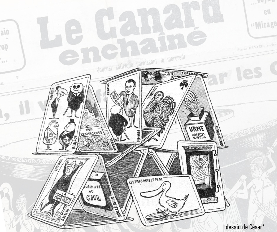 15 mai 1963 : « Vive Pouillon ! » ou comment le Canard déshabille le “scandale” pour montrer le chantier