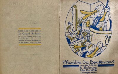 La Revue du Canard Enchaîné –  15 Juin 1922